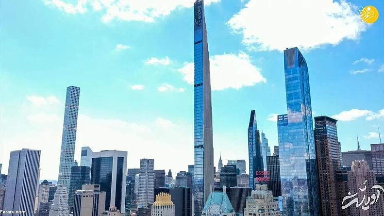 (تصاویر) باریکترین آسمانخراش جهان